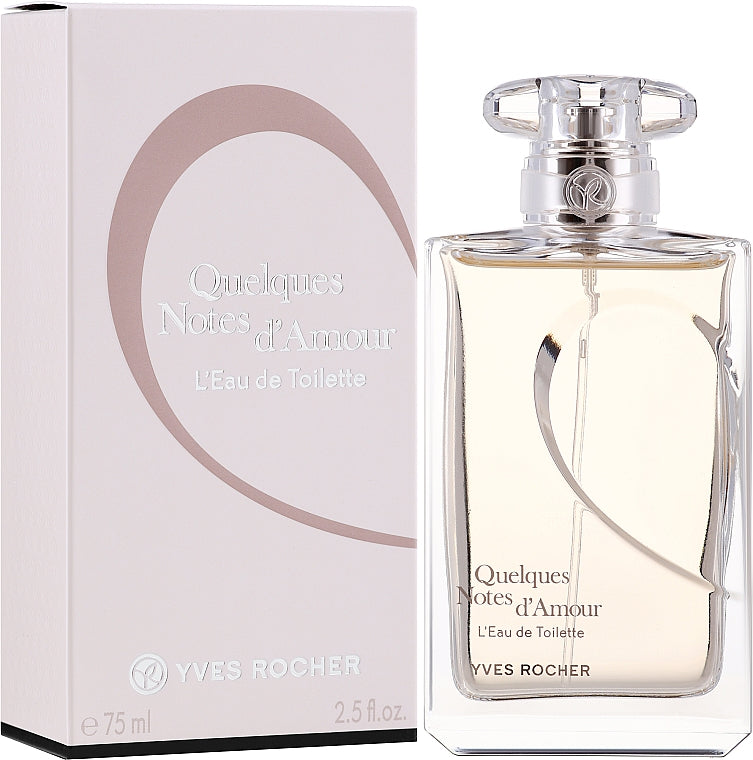 Quelques Notes d'Amour, Eau de Toilette 75ml - L'expression parfumée de l'amour par Yves Rocher.