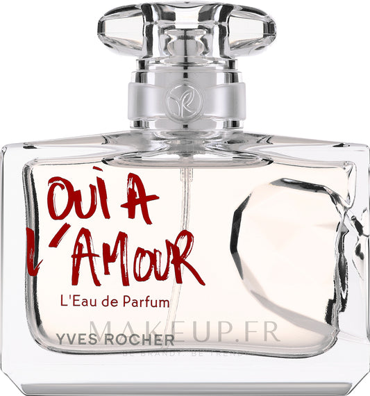 Découvrez l'Irrésistible Oui à l'Amour de Yves Rocher en 50 ml